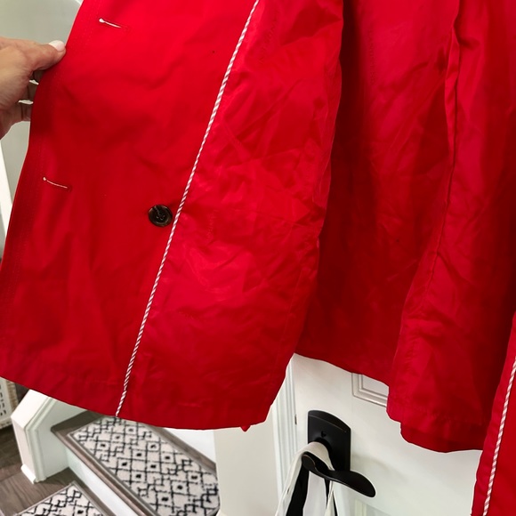 Lands End Peacoat Rain Coat Jacket XL - Picture 4 of 6